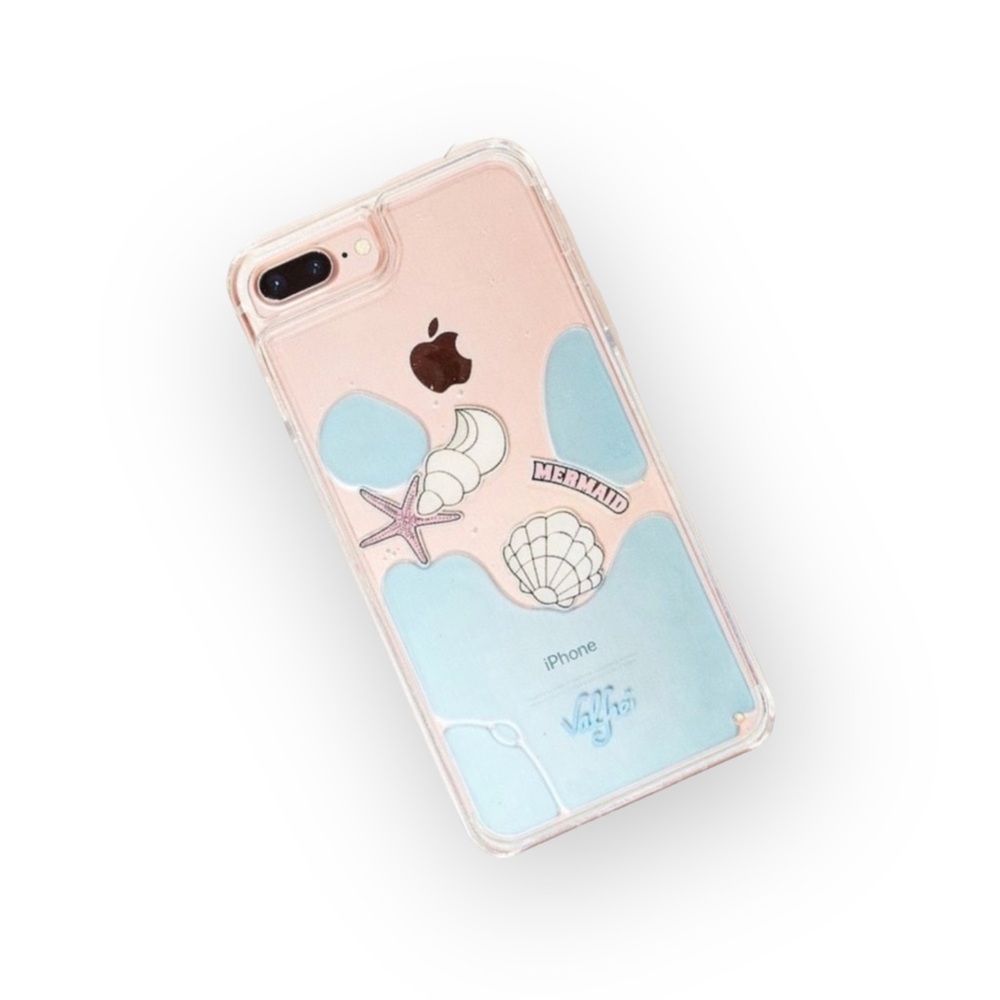 new Valfre  Shell Yeah Mermaid Floating Charms Phone Case  iPhone 6 7 8  - Picture 12 of 16